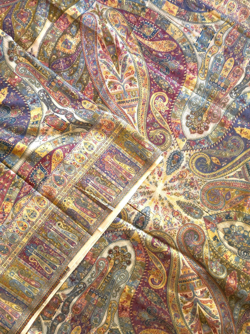 Kong Posh (Pristine): Authentic Kashmiri Saree