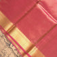 Kora Tissue Banarasi Blouse Piece Magenta - Oagh India