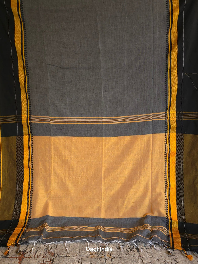Livid : Pure Cotton Handloom Saree - Oagh India