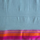 Mint Blue : Pure Cotton Handloom Saree