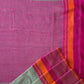 Mint Green : Pure Cotton Handloom Saree - Oagh India