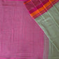 Mint Green : Pure Cotton Handloom Saree - Oagh India