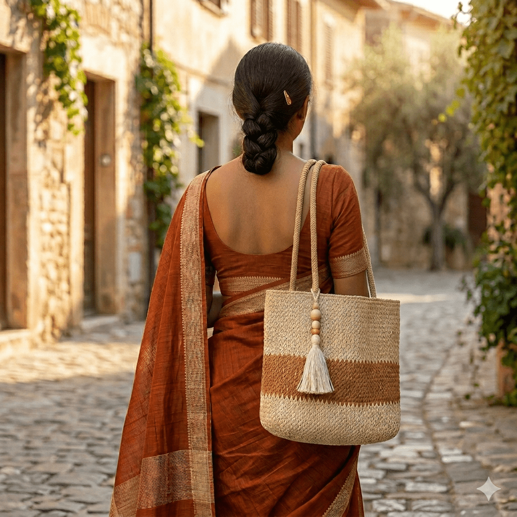 Miyage : Japanese Jhula Tote - Oagh India