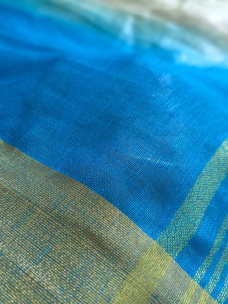 Mriga - Authentic Bhagalpur Linen Saree