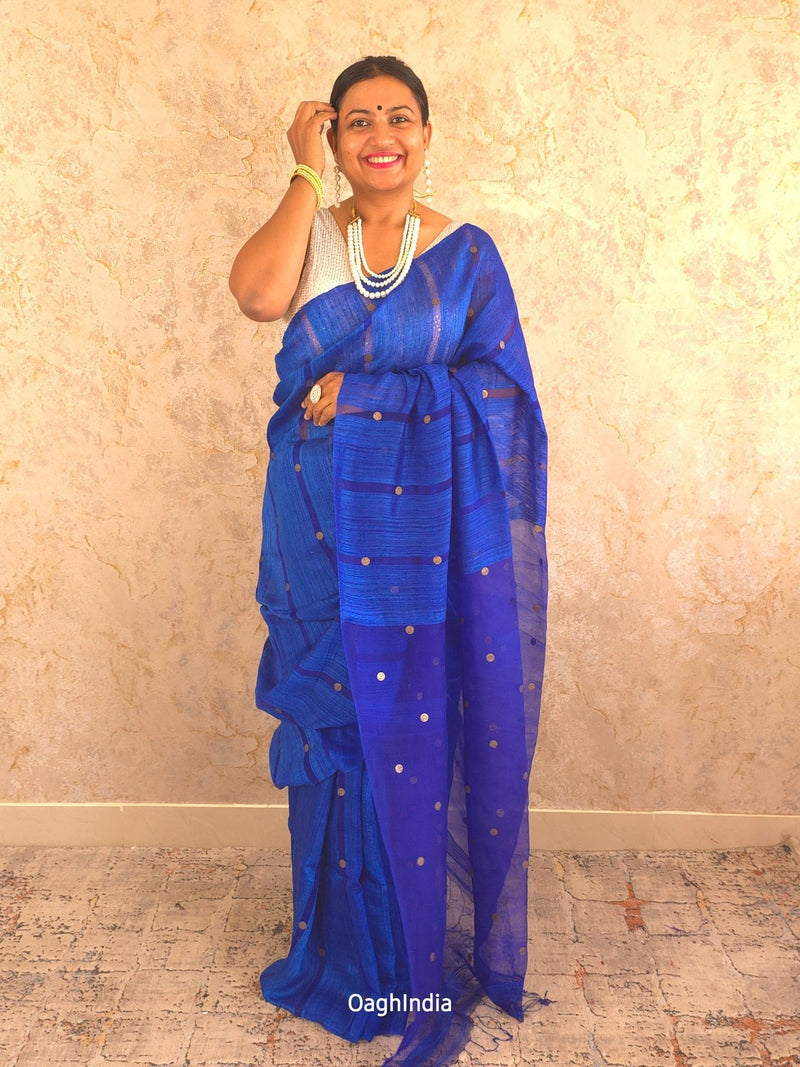 Neeha : Pure Silk Handloom Saree (Silk Mark)