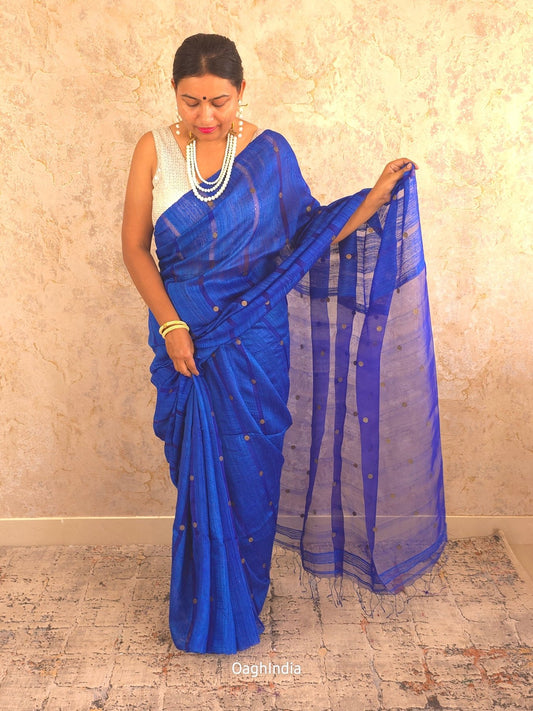 Neeha : Pure Silk Handloom Saree (Silk Mark)