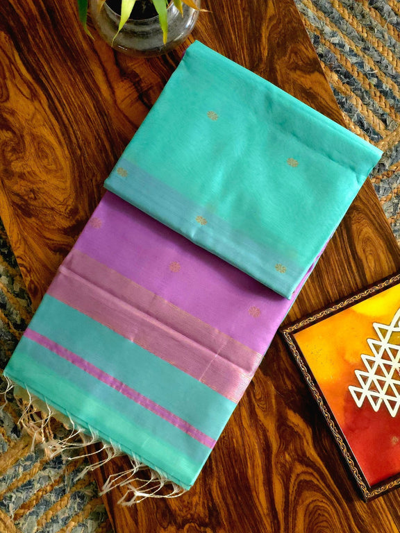 Neelima - Pure Silk Cotton Saree - Oagh India