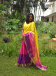Nivaah - Authentic Bhagalpur Linen Saree - Oagh India