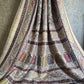 Noor (Milky White) : Authentic Kashmiri Saree - Oagh India