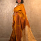 Nyra : Pure Silk Abstract Art Saree (Silk Mark) - Oagh India
