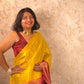 Ombre Dawn | Metallic Ombre Handloom Tissue Saree - Oagh India