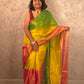 Ombre Dopahar | Metallic Ombre Handloom Tissue Saree - Oagh India