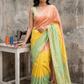 Ombre Dopahar | Metallic Ombre Handloom Tissue Saree - Oagh India