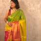 Ombre Dopahar | Metallic Ombre Handloom Tissue Saree - Oagh India