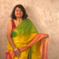 Ombre Dopahar | Metallic Ombre Handloom Tissue Saree - Oagh India