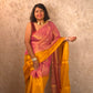 Ombre Subah | Metallic Ombre Handloom Tissue Saree - Oagh India