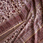 Parajika - Brown Monochrome : Authentic Kashmiri Saree