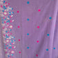 PhoolRani : Soft Cotton flower embroidery saree (Lavender)