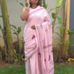 Phoolwari : Bagru Handblocked Pure Cotton Saree