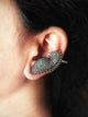 Peacock Earcuffs - Oxidised Earcuffs