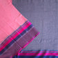 Pink candy : Pure Cotton  Handloom Saree