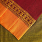 Plum : Pure Cotton Handloom Saree