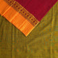Plum : Pure Cotton Handloom Saree