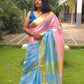 Prayag - Authentic Bhagalpur Linen Saree