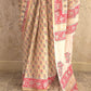 QueenBee : Bagru Handblocked Pure Cotton Saree