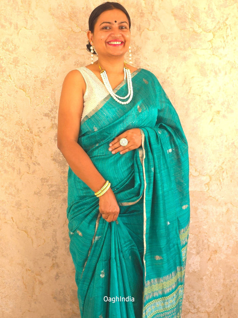 Rajshree : Pure Silk Handloom Saree (Silk Mark)