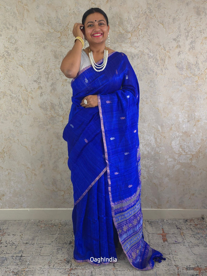 Rajvee : Pure Silk Handloom Saree (Silk Mark)