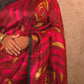 Rasika : Pure Silk Abstract Art Saree (Silk Mark) - Oagh India