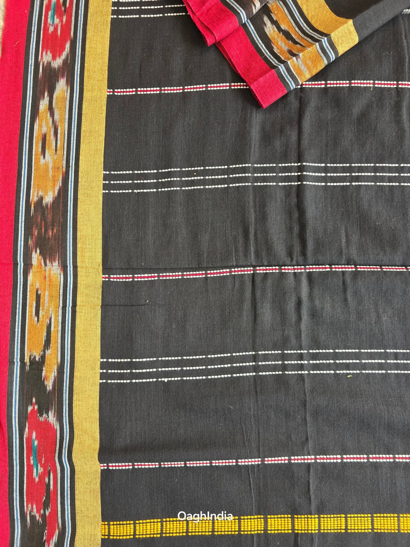 Ratri : Pure Cotton Handloom Saree - Oagh India