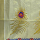 Red Feather : Traditional Onam Saree From Kerala