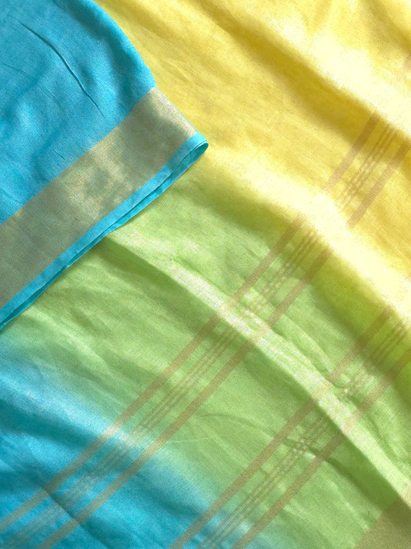 Inaya - Authentic Bhagalpur Linen Saree