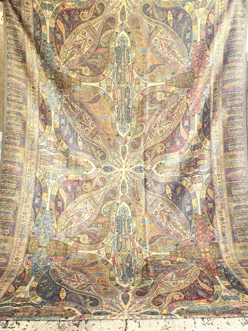 Kong Posh (Pristine): Kashmiri Heritage Saree
