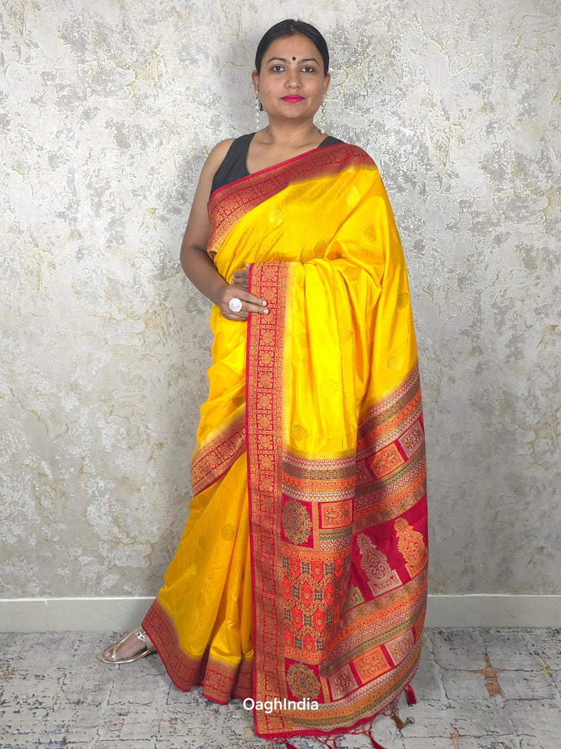 Odisha Bomkai - Yellow