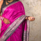 Amaya : Pure Silk Madhubani Art Saree (Silk Mark)