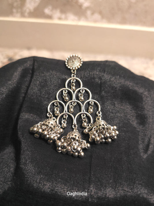 Death by Jhumka - Oxidised Earrings