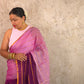 Lilac : Pure Mul Cotton Handloom