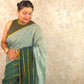 Green Leaf : Pure Mul Cotton Handloom