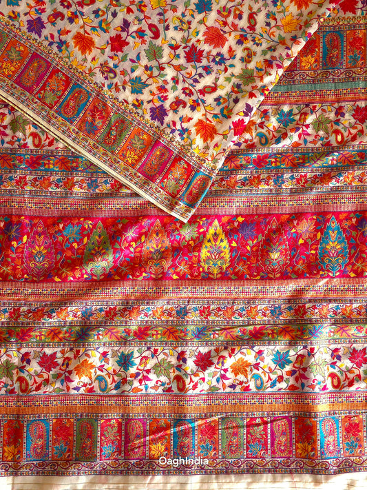 Zooni : Authentic Kashmiri Kani Saree