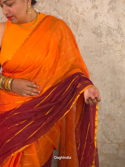 Marigold : Pure Mul Cotton Handloom