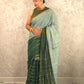 Green Leaf : Pure Mul Cotton Handloom