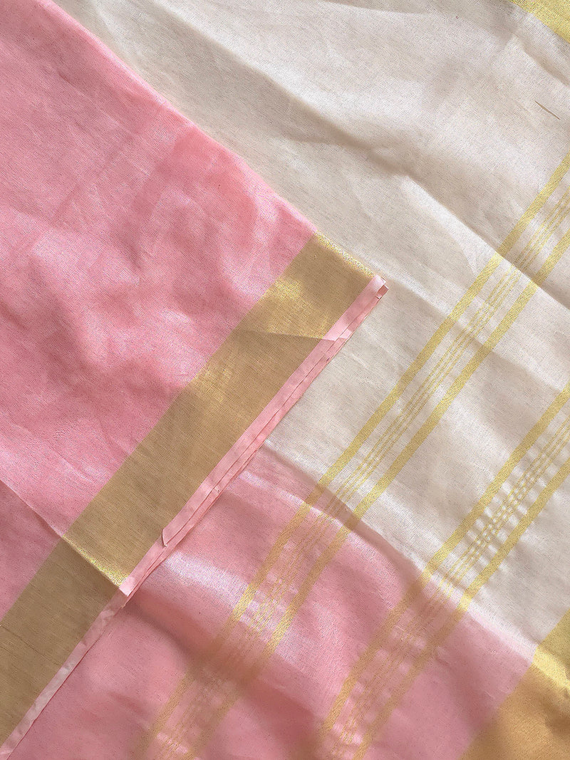 Srimoyee - Authentic Bhagalpur Linen Saree
