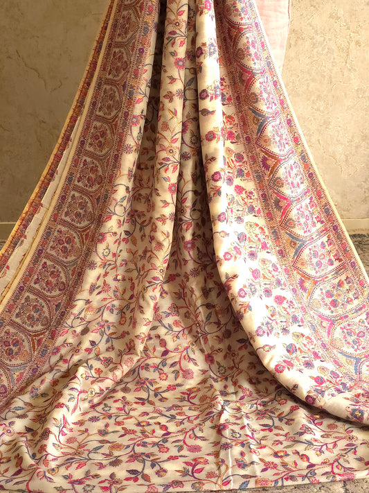 Zunaira : Authentic Kashmiri Kani Saree