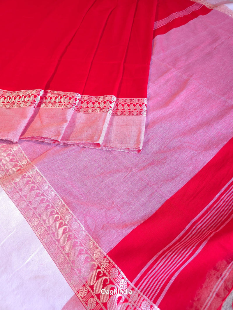 Ruby : Pure Cotton Handloom Saree
