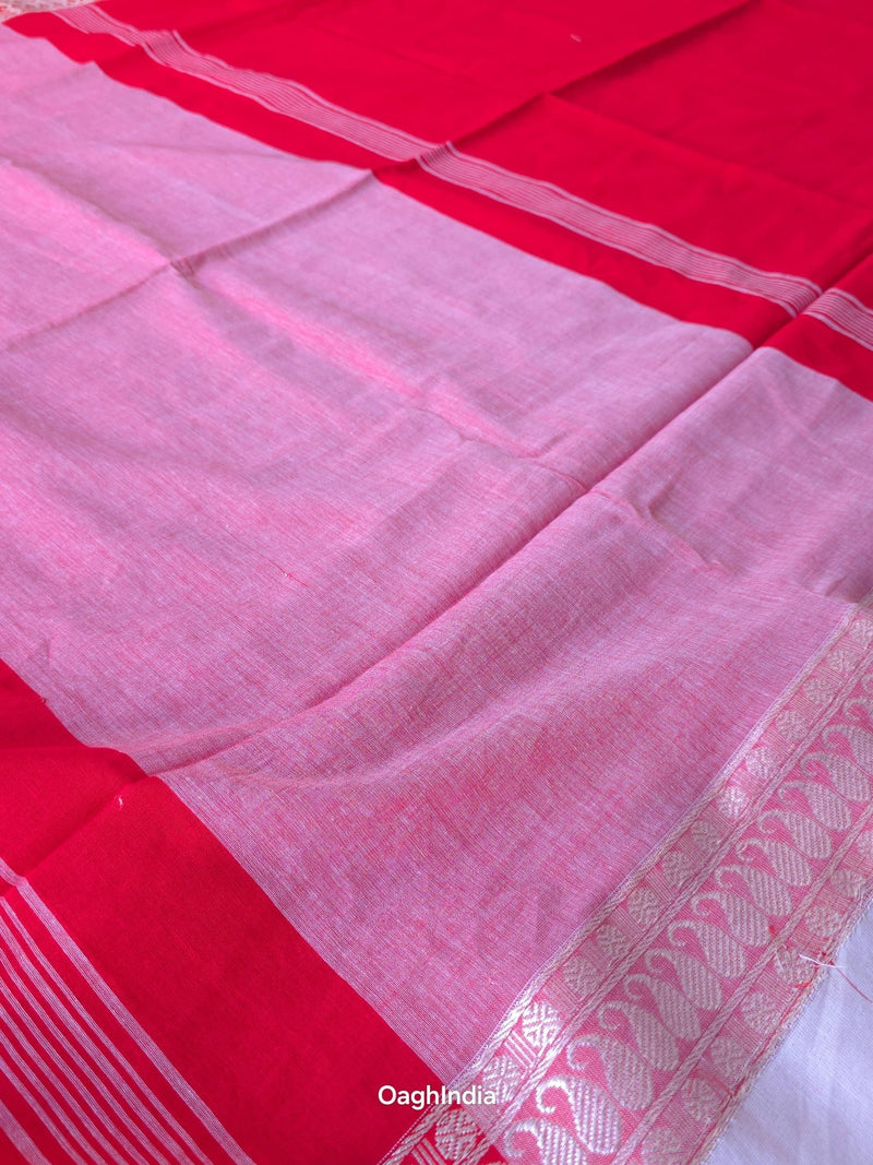 Ruby : Pure Cotton Handloom Saree