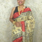Saumya : Pure Silk Ghicha Madhubani Saree