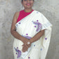 Silver Peacock : Traditional Onam Saree From Kerala